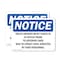Signmission Truck Drivers Must Check In At Office Prior OSHA Notice Sign, Plastic, 10in W x 7in L, 2PK OS-2PACK-NS-P-710-L-18737 - alternate 1